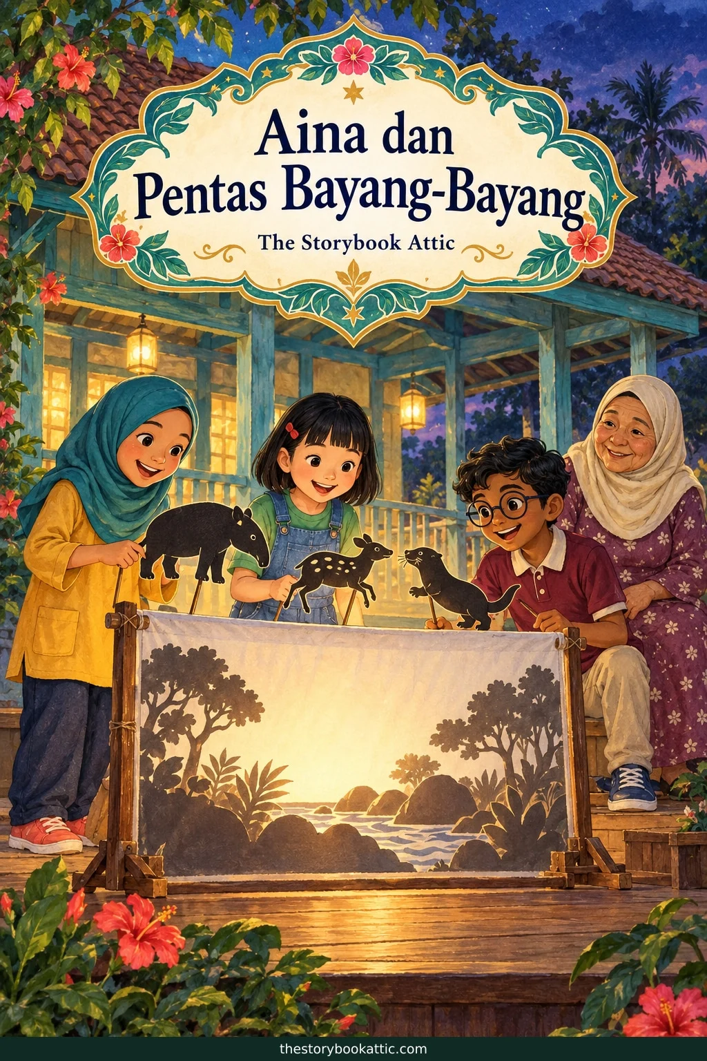 Aina dan Pentas Bayang-Bayang cover
