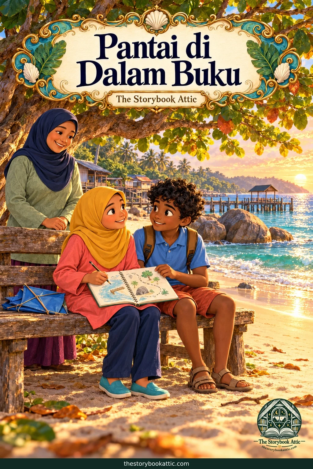 Pantai di Dalam Buku cover